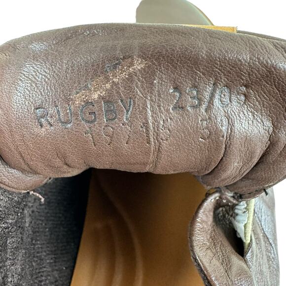 Spring Step NWT Brown Slip-On Rugby Leather Shoe Removable Insole Size 39 (8.5) - Picture 3 of 5